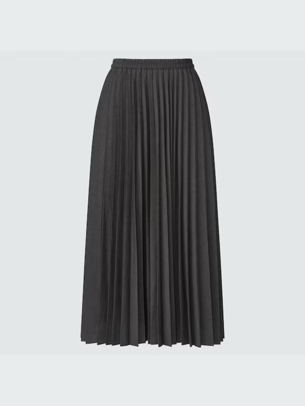 Uniqlo Accordion Pleated Skirt Silhouette